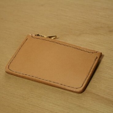 【ヌメ革の小銭入れ】