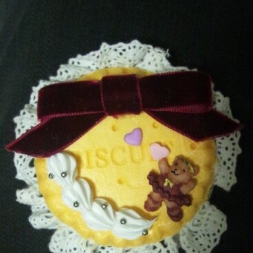 秋のくまミラー