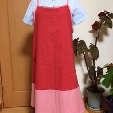 わたこさんリバーシブルエプロン