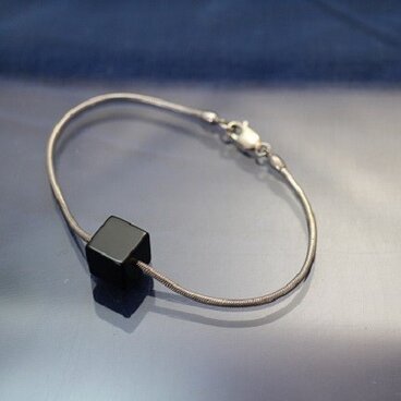 オニックスＳＩＬＶＥＲ925ブレスレット