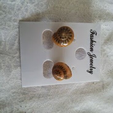 ココナッツシェルイヤリング