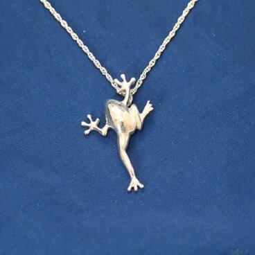 カエル　SILVER925ペンダント　ネックレス
