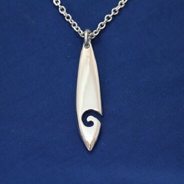 SURFBOARD SILVER925　ペンダント　ネックレス