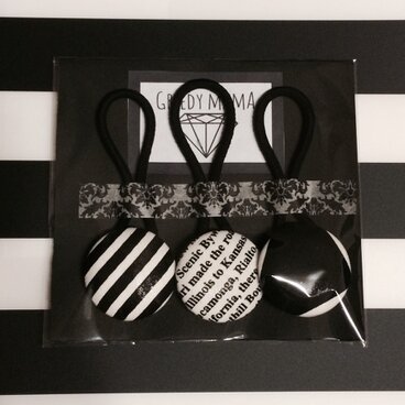 モノトーン ヘアゴム