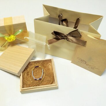 ハーキマーダイアモンドのブレスレット　Ver.1