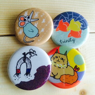 缶バッチ 2個セット