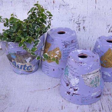 リメイク鉢＜パープル４号＞