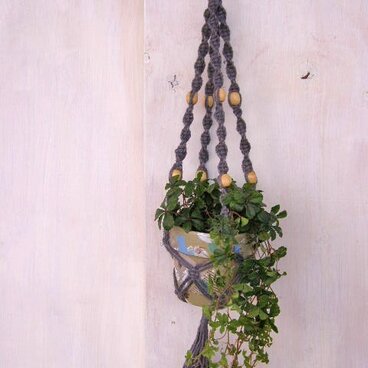 プラントハンガー＊ブルーグレー