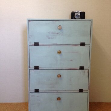 アンティーク風下駄箱・チェストＢＢⅡ