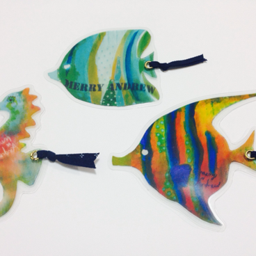 ブックマーカー《本の中を泳ぐ魚》