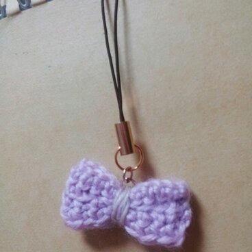 リボンのストラップ