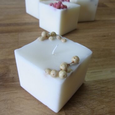 botanical soy cube ＊ white　※1000円→900円
