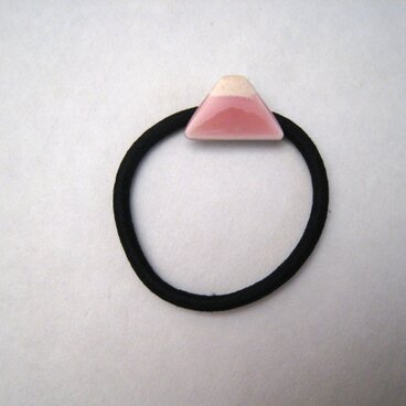 富士山ヘアゴム　ピンク