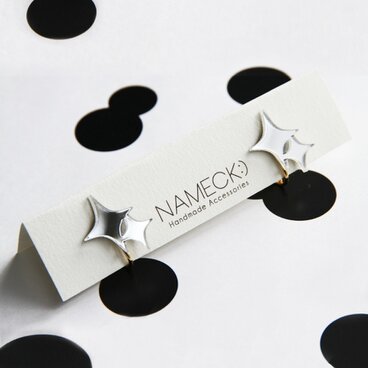 シルバーミラーのキラン☆イヤリング