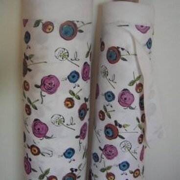 オリジナルファブリック　old Rose 小　＃auxld fabric #オウルドファブリック