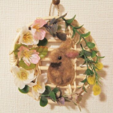 春の訪れ　うさぎ