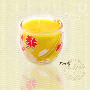 ミツロウキャンドル ☆花吹雪☆