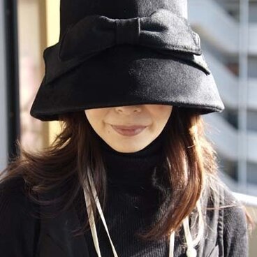 オードリー気分のお帽子