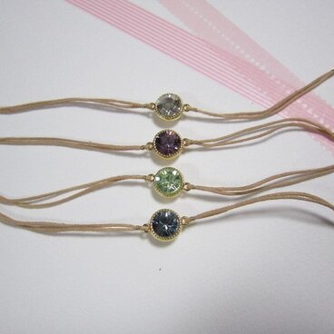 スワロフスキー☆ころりんブレス