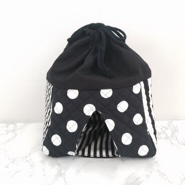 モノトーン ドット オムツキーパー