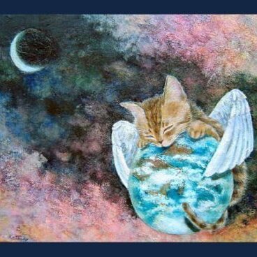 送料無料☆複製画　地球～ふるさと～