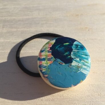 wood hair elastic: check