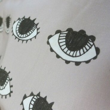 オリジナルコットン生地1ヤード(グレー)