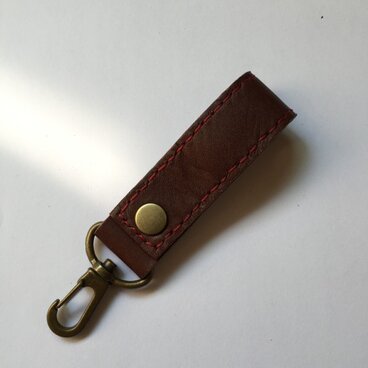 本革キーホルダー