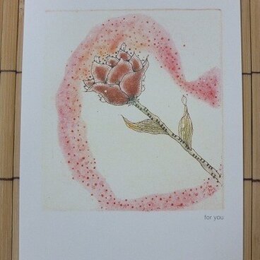 ポストカード　for you ２枚入り