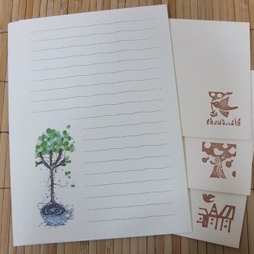 レターセット　tree