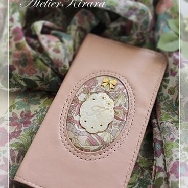 【H様オーダー専用】本革 リバティ 手帳型 スマホケース