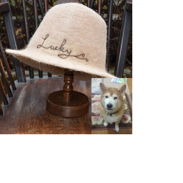 犬毛帽子フルオーダー