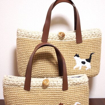 蘭子様オーダーページ　愛猫♥ハンドバッグ　2個セット