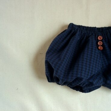 シックチェックのバルーンパンツ［90サイズ］