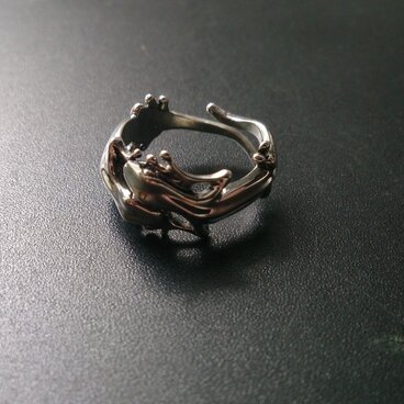 トカゲリングnwe（男女兼用）