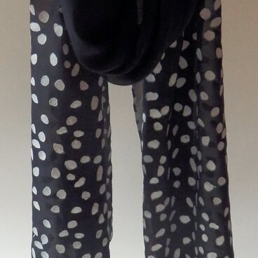 シルク＆和紙のストール