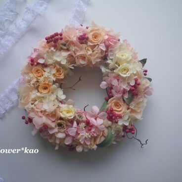 Hydrangea♪ローズ&ペッパーベリー