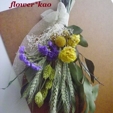 ユーカリ&麦のスワッグ*＊クラスペディア