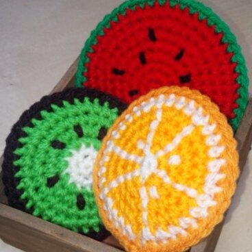 フルーツ・エコたわし　３点セット