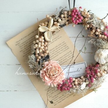 ピンクペッパーのリース*