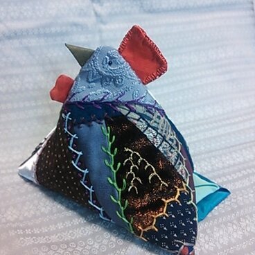 クレイジーキルトのにわとり