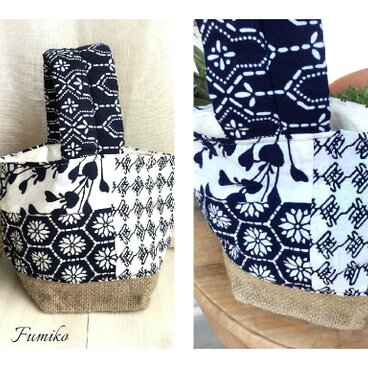 浴衣のパッチワークバック