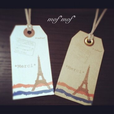 オリジナルタグ（トリコロール）