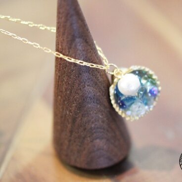 シェルネックレス　波の音が聞こえる