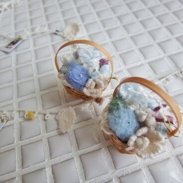 しあわせの青い鳥　こんぺいとうガーランド　S