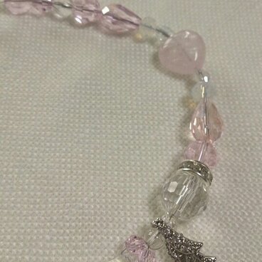 ミニミニ　サンキャッチャー　ピンク・エンジェル