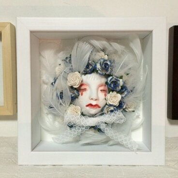 壁掛けフラワードール＊angel