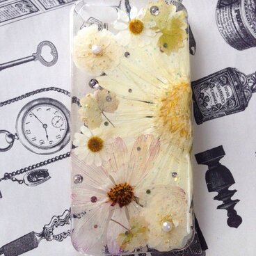 夏新作 オフホワイトiPhone5