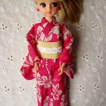 りかちゃん人形・浴衣