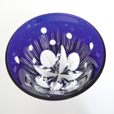 切子ぐい吞み　瑞花